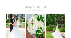 Desktop Screenshot of joelandamberphotography.com